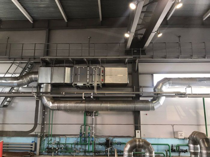 В ООО «Илеко» проведены испытания работоспособности новой приточно-вытяжной вентиляции